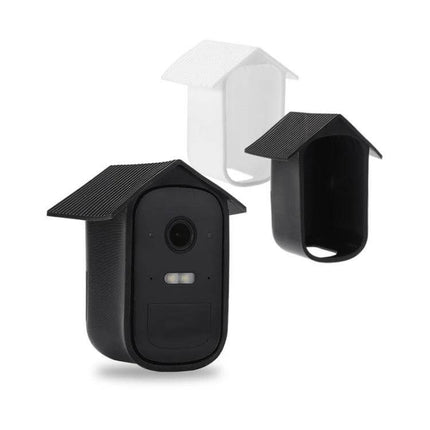 Silicone Protective Cover for EufyCam 2C Security Camera in Black - outdoor rain and scratch shield for EufyCam 2C