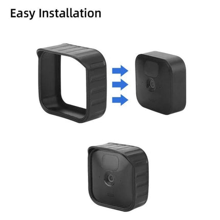 Silicone Protective Cover for Blink Security Cameras in Black - easy-install non-toxic silicone guard for Blink Outdoor/Indoor XT1 XT2, water and scratch protection