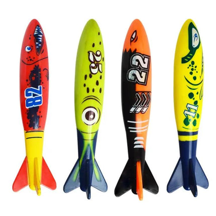 Large Kids Pool Diving Toy Set Assorted Sea Creature Toys | Syndmart
