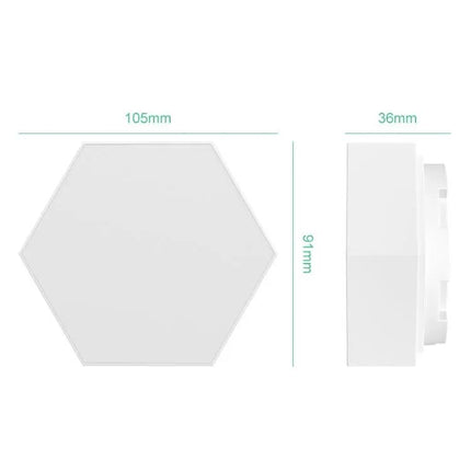 A Honeycomb LED Night Light for Cozy Home Evenings