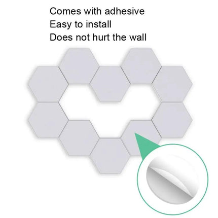 A Honeycomb LED Night Light for Cozy Home Evenings