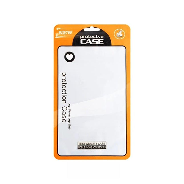 Ziplock Bags for Mobile Phone Case Packaging, 12x21cm - clear self-sealing bag holding protective phone case packaging, dust and moisture protection