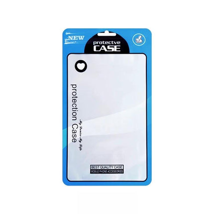 Ziplock Bags for Mobile Phone Case Packaging, 12x21cm clear self-sealing pouch packaging showing protective case sleeve