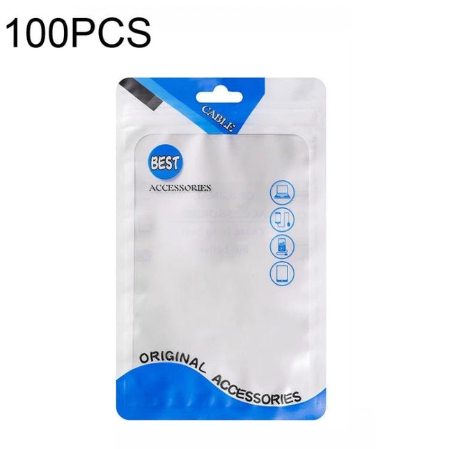 Matte Self-Sealing Storage Pockets for Everyday Organization, 11x18cm in Assorted Colors - clear matte zip pouch for cables chargers USBs