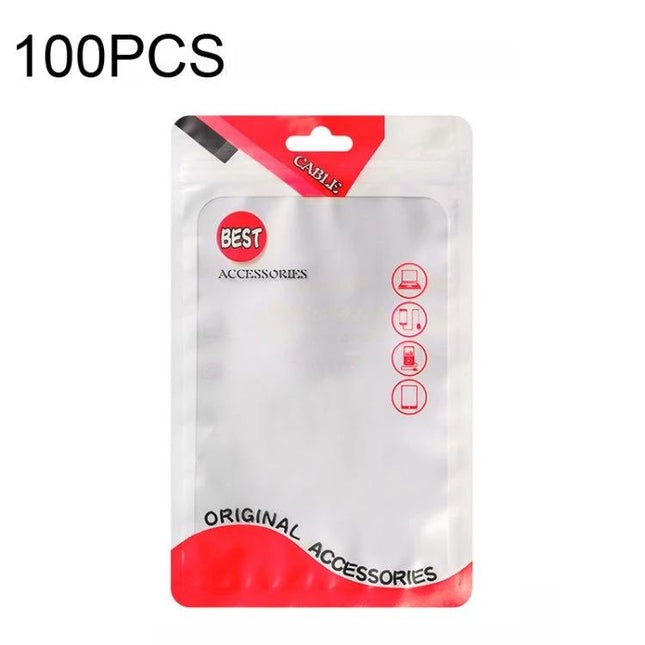 Matte Self-Sealing Storage Pockets for Everyday Organization, 11x18cm in Assorted Colors - clear matte pouch for cables chargers USBs travel organization