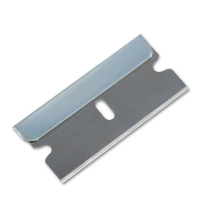 Stainless Steel Blades for Mobile Screen and Car Film, 100 Pack – carbon steel utility blades for precise cutting, scraping and adhesive removal