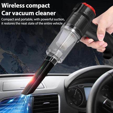 Small Car Blowing And Suction Dual-Purpose Vacuum Cleaner Car And Home handheld cordless wet‑dry vacuum cleaning car dashboard and upholstery