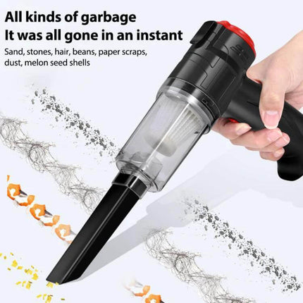 Small Car Blowing And Suction Dual-Purpose Vacuum Cleaner Car And Home handheld cordless wet dry vacuum cleaning car upholstery and dashboard