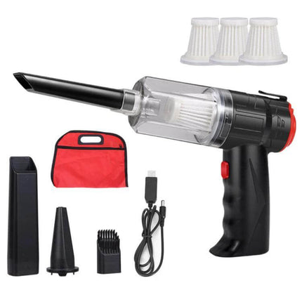 Small Car Blowing And Suction Dual-Purpose Vacuum Cleaner Car And Home - cordless wet dry handheld kit with nozzles and filters