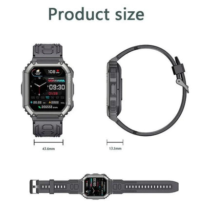 Daily Health Monitoring Watch for Active Lifestyles