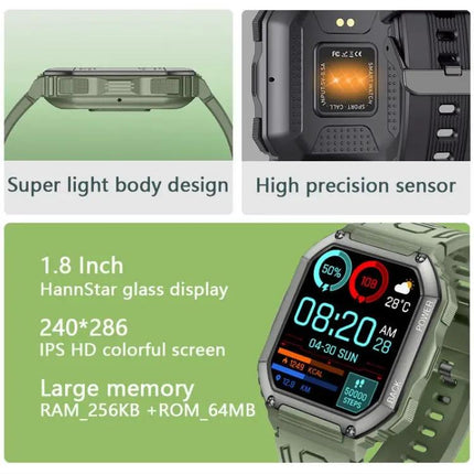 Daily Health Monitoring Watch for Active Lifestyles
