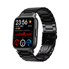 QS16Pro Waterproof Smart Watch with 1.69-Inch Display and Body Temperature Monitoring