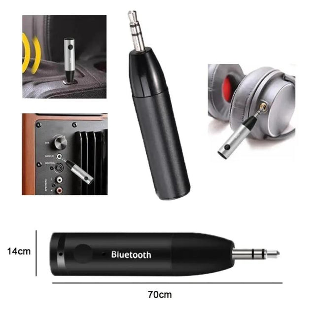 011 Bluetooth 5.0 3.5mm AUX Audio Receiver For Car | Syndmart