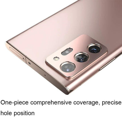 Aluminum Alloy Camera Lens Protector for Samsung Galaxy Note Series slim 0.5mm rear lens shield in rose gold protecting camera module