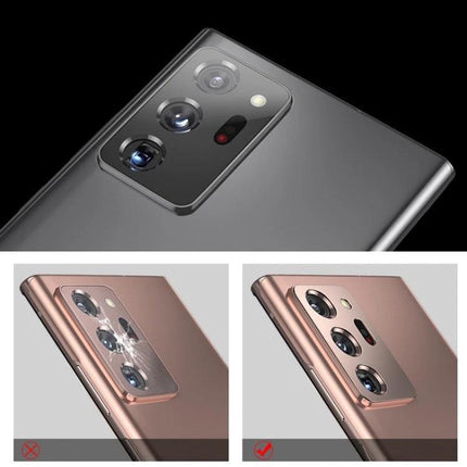 Aluminum Alloy Camera Lens Protector for Samsung Galaxy Note Series slim 0.5mm rear lens shield prevents scratches and keeps photos clear
