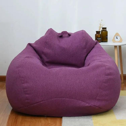Removable Fabric Cover For Lazy Sofa Bean Bag Chair Large