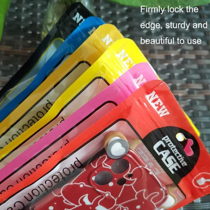 Self-Sealing Pearl Bags for Phone Case Packaging in Various Colors - colored pearl OPP CPP bags protecting phone cases, resealable