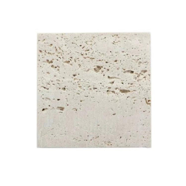 Set of Cave Stone Jewelry Display Stands for Photography - neutral textured travertine stone tile backdrop for rings, necklaces, earrings