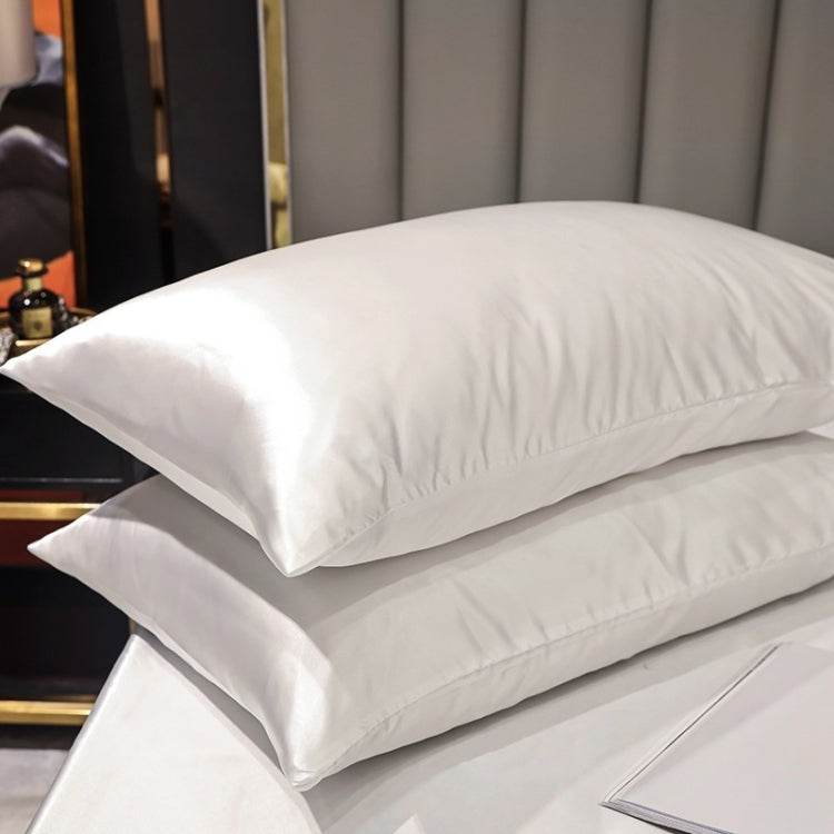 1 Pairs Ice Silk Pillowcase Home Textile Bedding, Size:, 50x75cm, 50x90cm - Syndmart