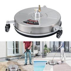 High-Performance Round Floor Scrubber with Pressure Cleaning Technology