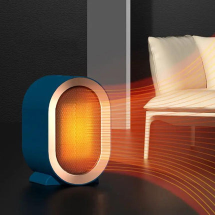 Compact Desktop Space Heater For Small Rooms White