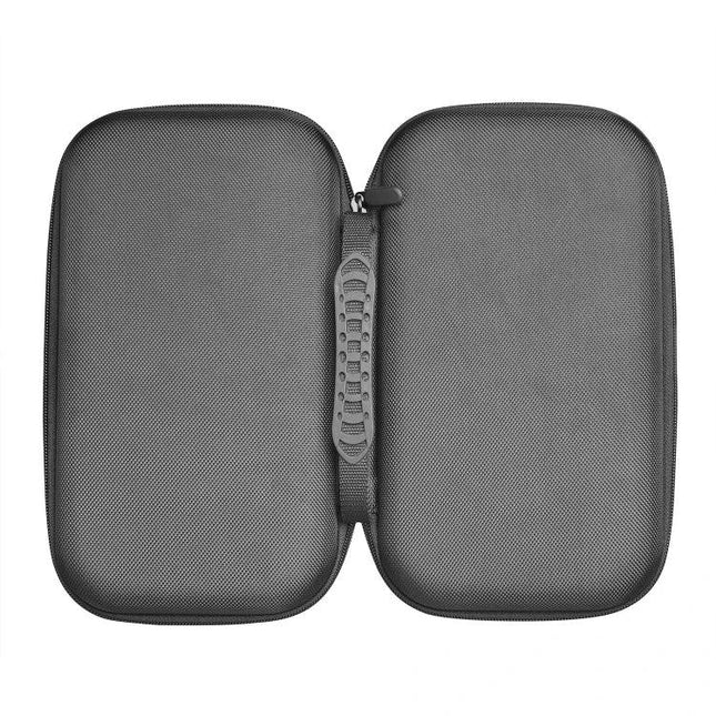 Compact Nylon Carry Bag For Portable Bluetooth Speakers with zippered handle, wear-resistant exterior and velvet interior protection