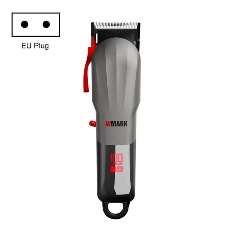 Rechargeable WMARK NG-115 Electric Hair Clippers with EU Plug and Adjustable Blades