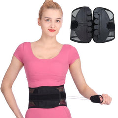 Ceinture de soutien lombaire ajustable en maille respirante