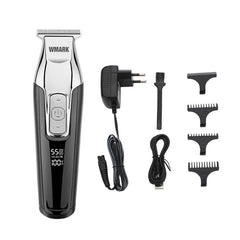 WMARK C24-HC011 Rechargeable LED Hair Clipper with USB Engraving and EU Plug