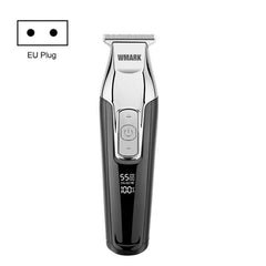 Cortadora de pelo recargable con pantalla LED y grabadora USB WMARK C24-HC011, enchufe de la UE