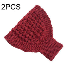 Warm Knitted Headbands for Women - 2 Pack Ear Protection Hair Accessories