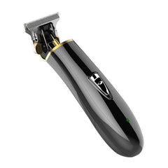 Wireless Rechargeable Hair Clipper with T-Blade Design and LED Indicator