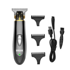 Wireless Rechargeable Hair Clipper with T-Blade Design and LED Indicator