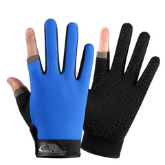 Versatile Non-Slip Fishing Gloves with Sunscreen Protection - 1 Pair QX0008