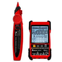 Rechargeable Multi-Function Cable Tester with Adjustable Wire Tracking and PoE Testing