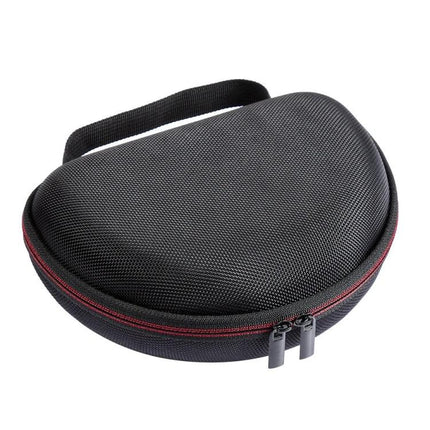 JBL Headphone Case for Daily Travel and Home Storage – black hard-shell protective case with zipper, handle, and interior organization for cables and headphones