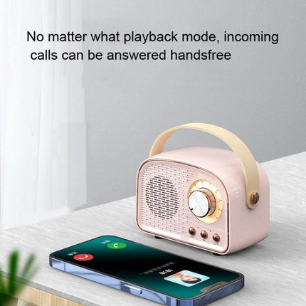 Vintage Bluetooth Speaker For Home Compact Design