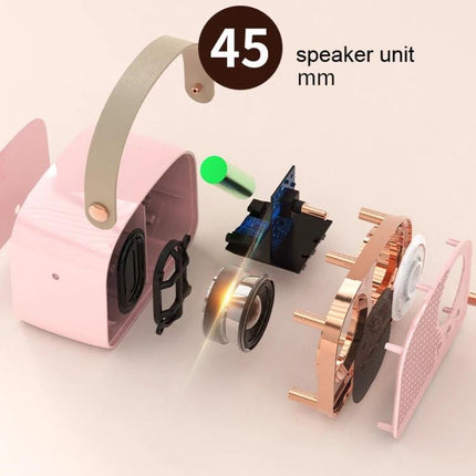 Vintage Bluetooth Speaker For Home Compact Design