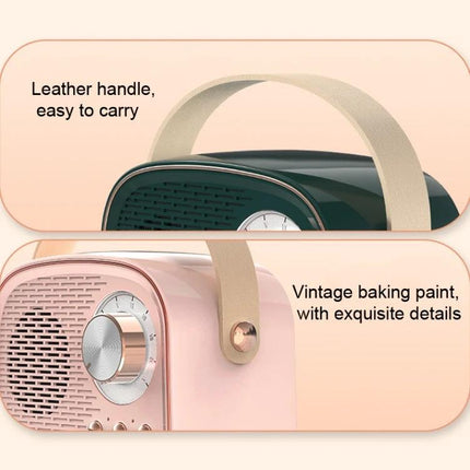 Vintage Bluetooth Speaker For Home Compact Design