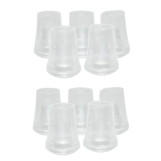 Replacement Mouthpieces for AT68 Breathalyzer, 10-Pack - clear disposable mouthpieces set for hygiene and accurate breathalyzer testing