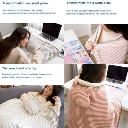 USB Body Warmer Blanket 72x115cm For Office Or Home Use