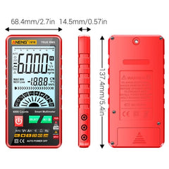 High-Precision ANENG 616 Digital Capacitance Multimeter with Automatic Shutdown and Flashlight Test