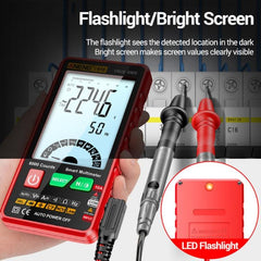 High-Precision ANENG 616 Digital Capacitance Multimeter with Automatic Shutdown and Flashlight Test