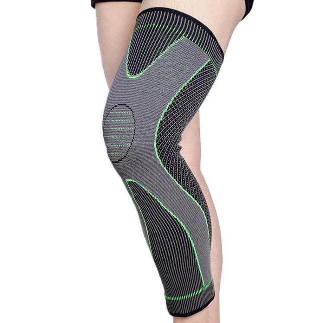 Nylon Knitted Riding Knee Pads for Everyday Horseback Riding XL - grey knee support with high-elastic straps, anti-slip interior for casual riding