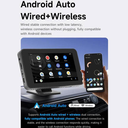 Wireless Adapter for CarPlay and Android Auto Projection connecting smartphone to car for wired and wireless Android Auto and CarPlay
