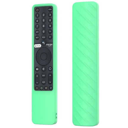 Silicone Protective Case for Xiaomi P1 Remote Control in mint green silicone with textured back for grip and button protection