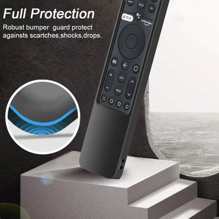 Silicone Protective Case for Xiaomi P1 Remote Control in durable black silicone with non-slip grip and bumper guard