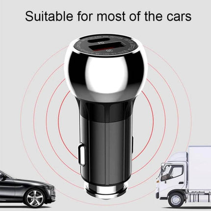 Car USB-C Charger For Phones And Tablets In-Car Use - aluminum alloy PD Type-C car charger with reinforced clips and anti-slip design