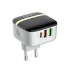 EU Plug with 8 Pin Cable