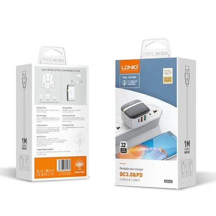 LDNIO Charger for Daily Home Device Charging Essentials | Syndmart